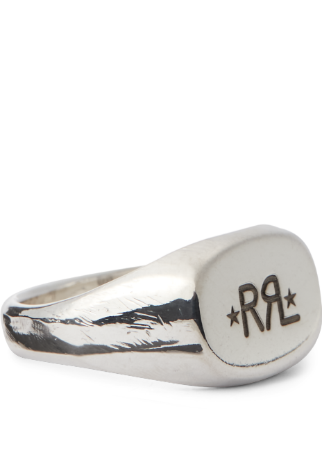 Ralph Lauren Handmade Sterling Silver Signet Ring