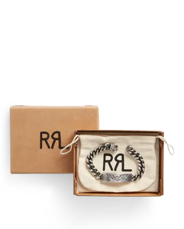 Handmade Sterling Silver ID Bracelet | Ralph Lauren® HK