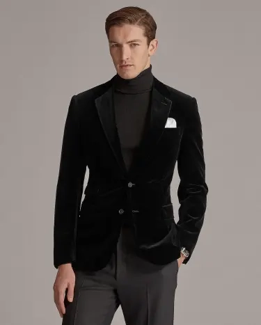 Ralph lauren clearance velvet jacket