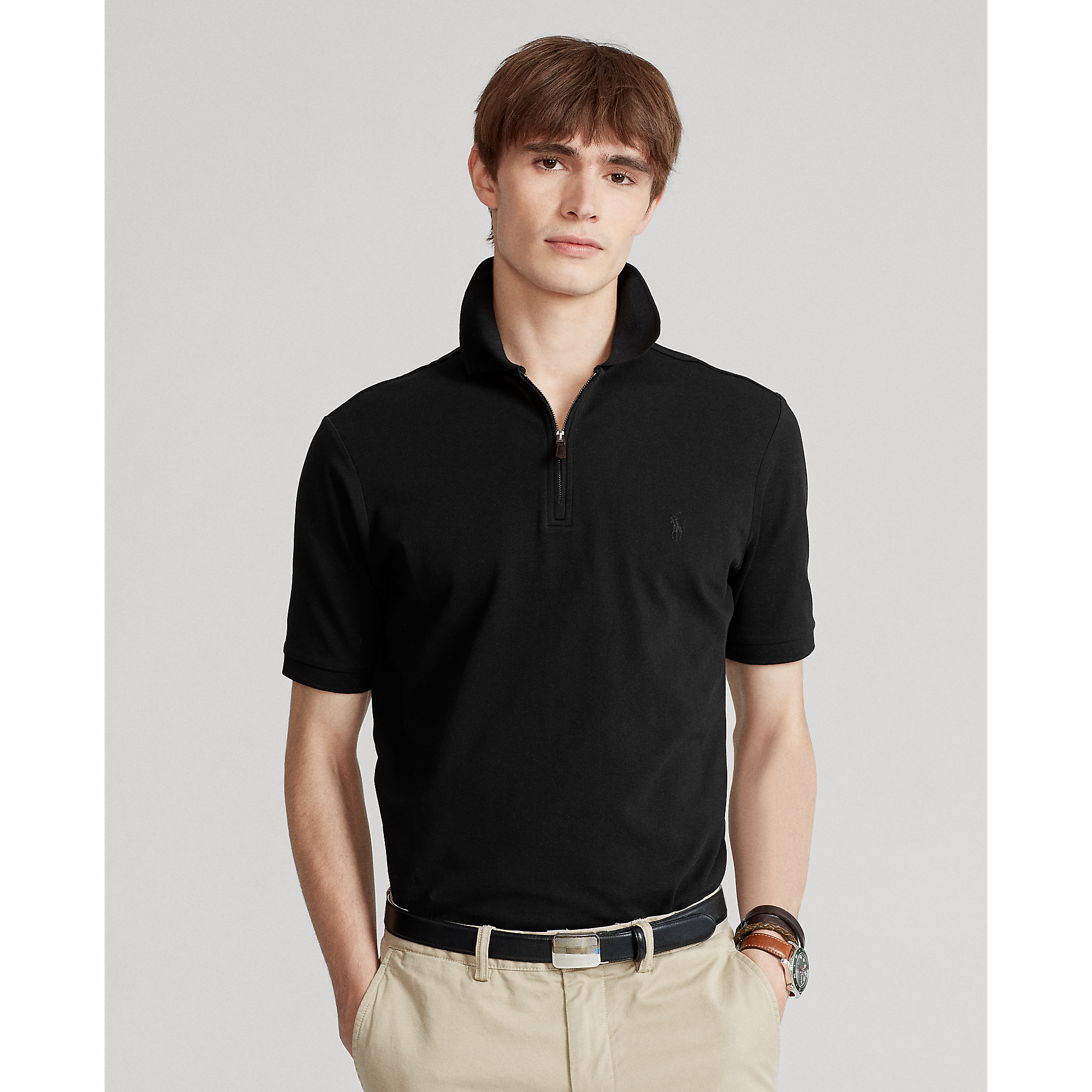 black ralph lauren custom fit polo