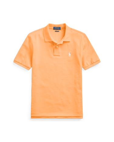 Orange polo shirt ralph lauren store