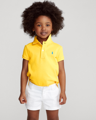 Yellow ralph lauren polo shirt outlet