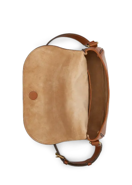 Ralph Lauren Calfskin Welington Shoulder Bag