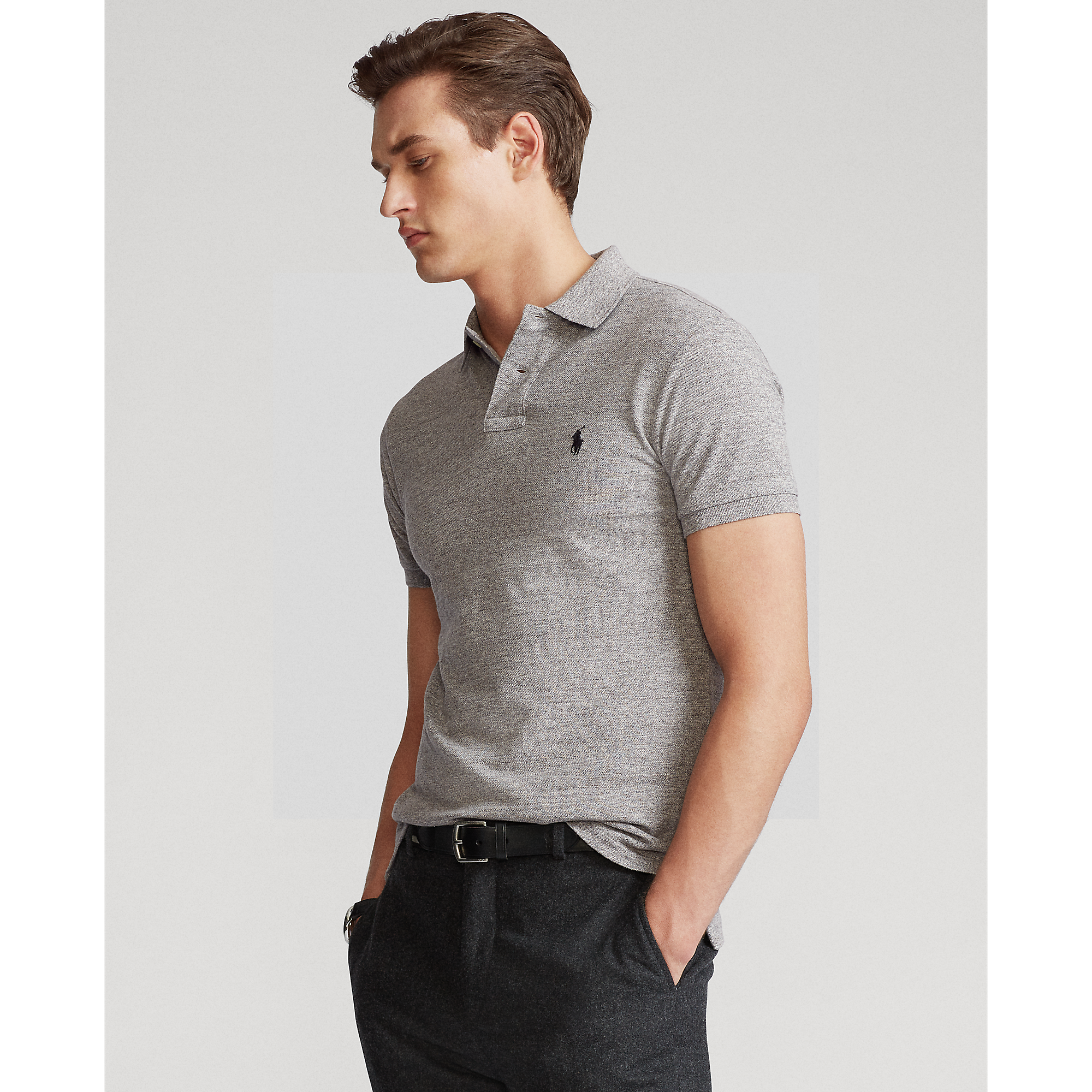 dark grey ralph lauren polo