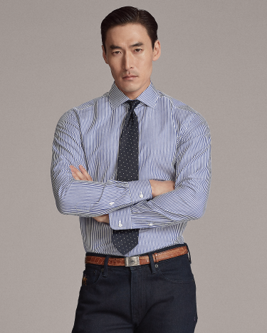 Ralph lauren bengal stripe shirt store