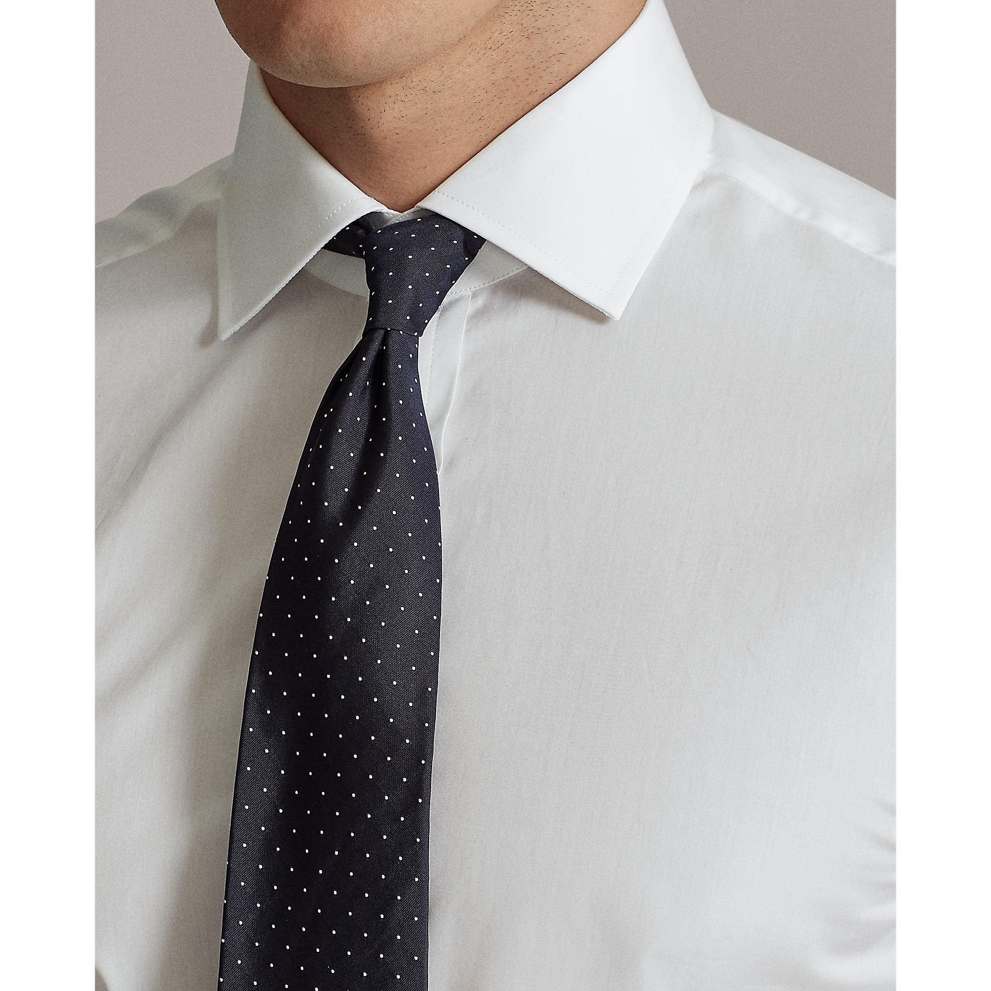 French Cuff End-on-End Shirt | Ralph 
