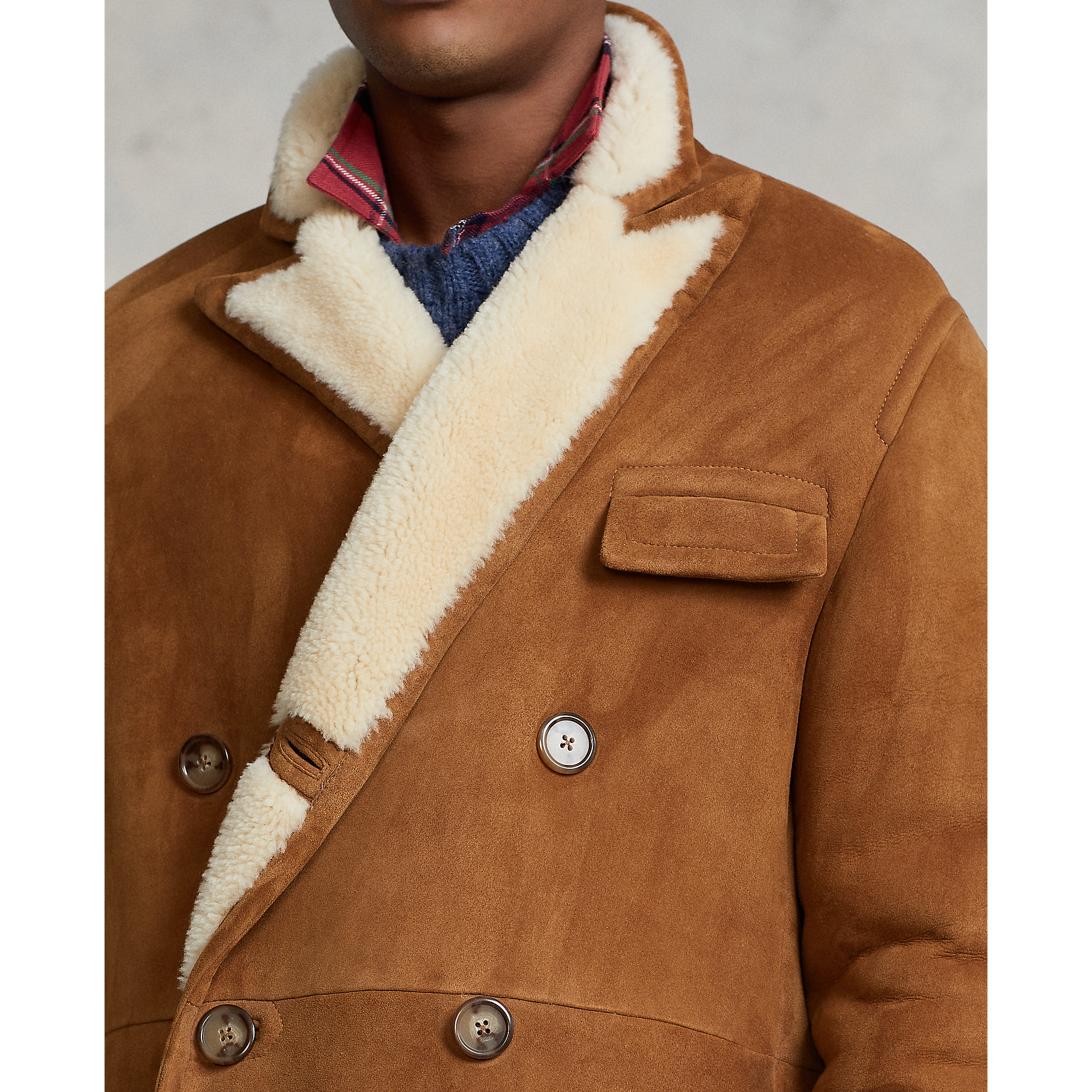 shearling ralph lauren