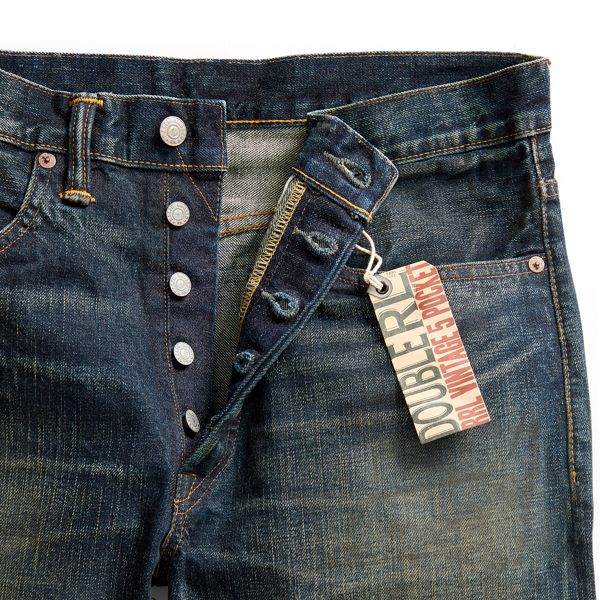 高評価格安 RRL - RRL Vintage 5 Pocket Denim Pant ストレートデニム