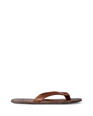 Leather Flip-Flop  Ralph Lauren® HK