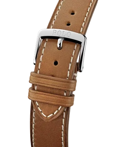 Ralph lauren leather watch clearance