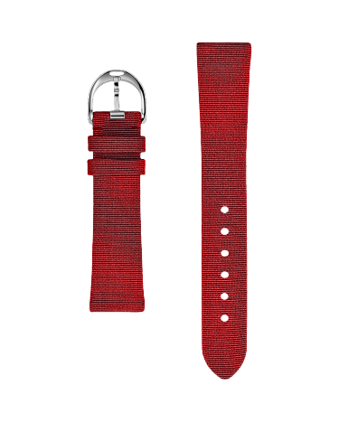 RL888 38 MM Grosgrain Watch Strap in Red Ralph Lauren HK