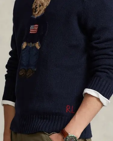 Ralph lauren bear hotsell dames