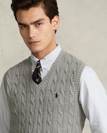Long gray sweater vest online