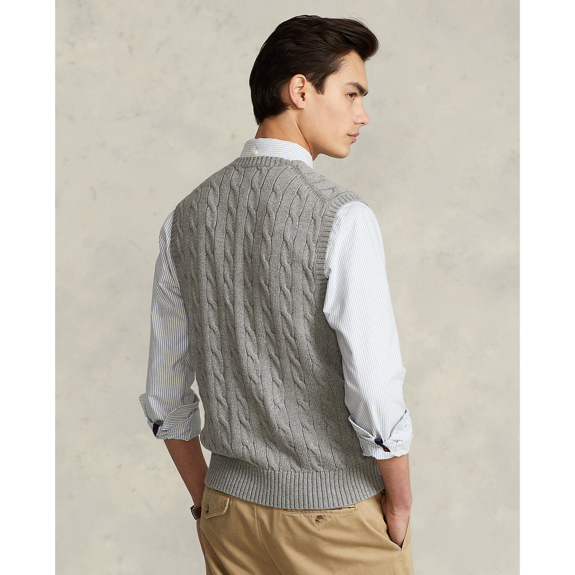 Men's Knit Vest | Ralph Lauren® HK