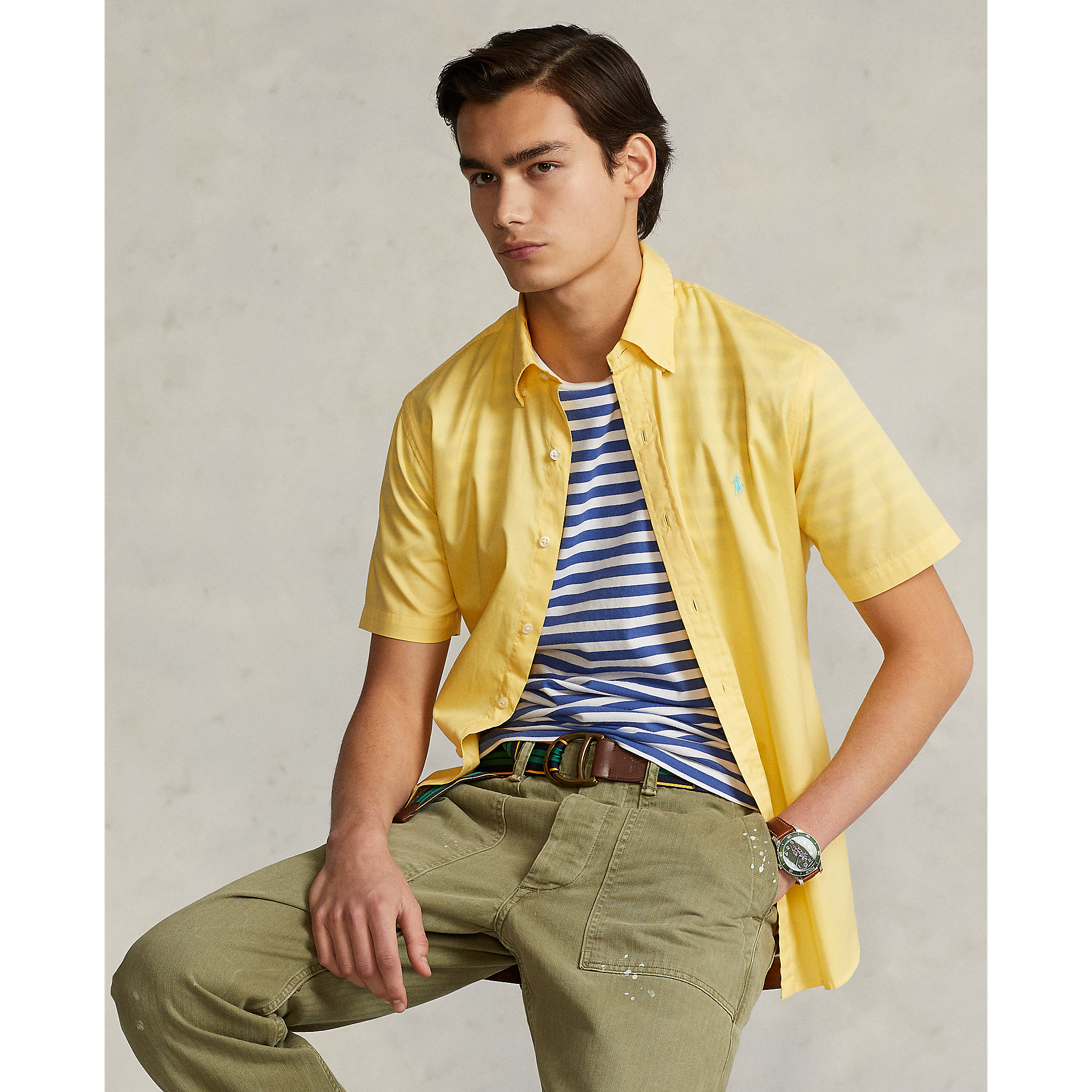 RL Prepster Classic Fit Twill Shirt 