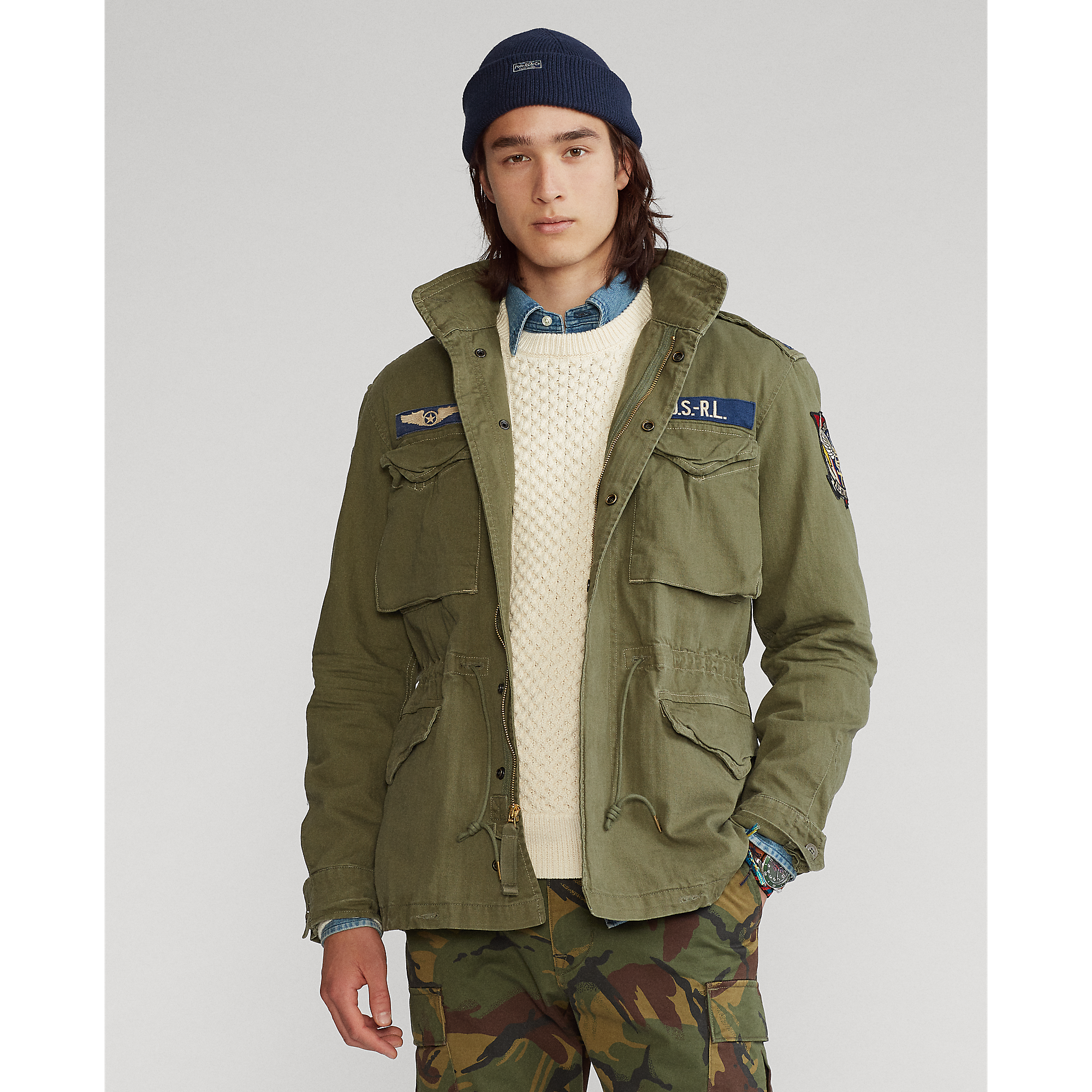The Iconic Field Jacket in Green 