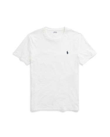 Ralph lauren plain white tee shirt 2025