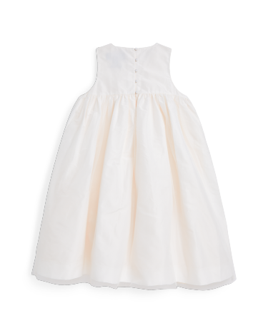 Hand Smocked Tulle Dress in White Ralph Lauren HK