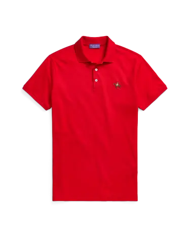 Custom Slim Fit Piqué Polo Shirt | Ralph Lauren® HK