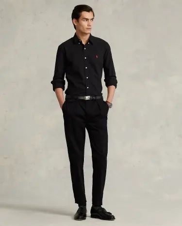 Ralph lauren black and white shirt Clearance