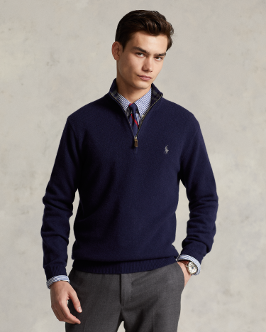 Polo ralph lauren zipper sweater sales