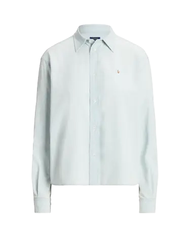 Polo ralph lauren cheap cropped oxford shirt