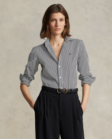 Ralph lauren slim fit striped shirt top