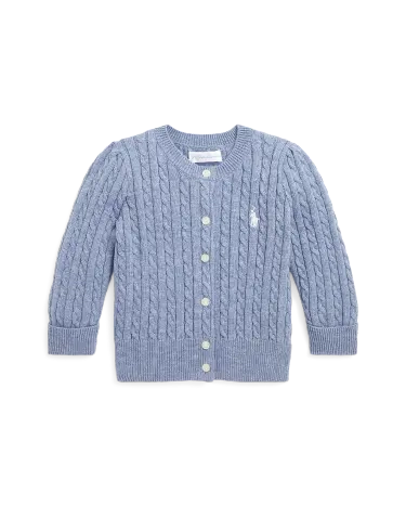 Mini cable cardigan ralph lauren Clearance