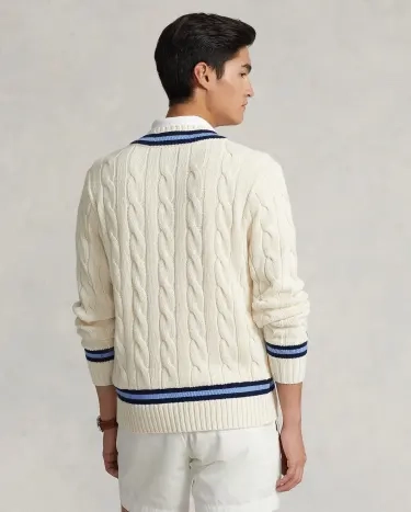 Lauren cricket sweater clearance