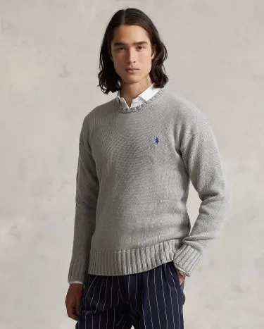 Ralph lauren clearance cotton crewneck sweater