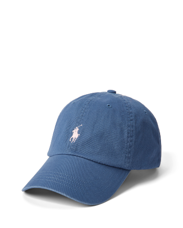 Cotton Chino Ball Cap in Navy Ralph Lauren HK