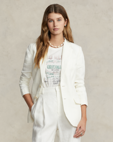 Women's Blazers in Cotton & More | Ralph Lauren® HK