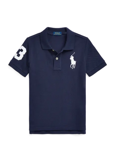 Ralph Lauren Big Pony Cotton Mesh Polo Shirt