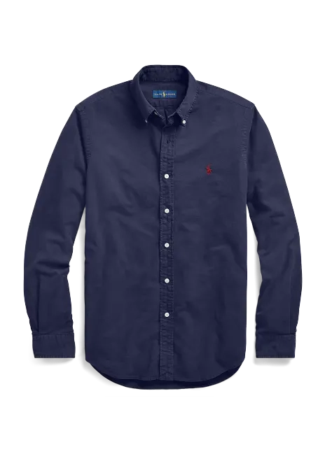 Ralph Lauren Slim Fit Garment-Dyed Oxford Shirt