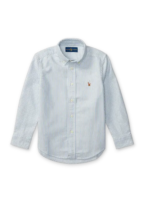 Ralph Lauren Striped Cotton Oxford Shirt