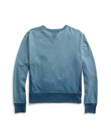 Indigo French Terry Sweatshirt in Navy Ralph Lauren HK