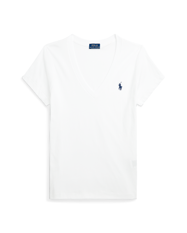 Ralph lauren white v neck shop