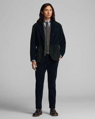 Rrl indigo corduroy sport coat new arrivals