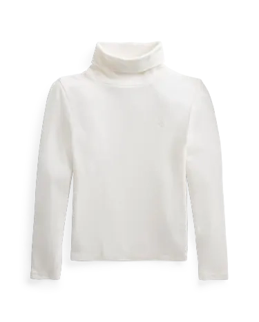 Ralph lauren ribbed cotton turtleneck store