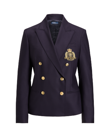 Men's crested blazer online