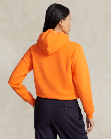 Shrunken fit big pony hoodie online