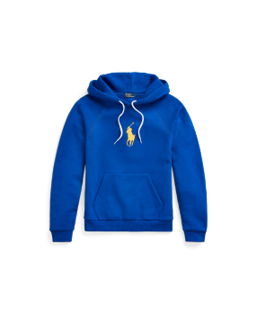 Shrunken Fit Big Pony Hoodie in Purple Ralph Lauren HK