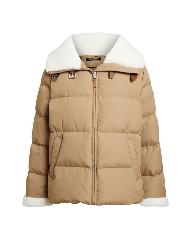 Ralph lauren faux shearling jacket new arrivals