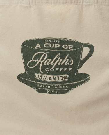 Ralph s Coffee Tote Bag in White Ralph Lauren HK