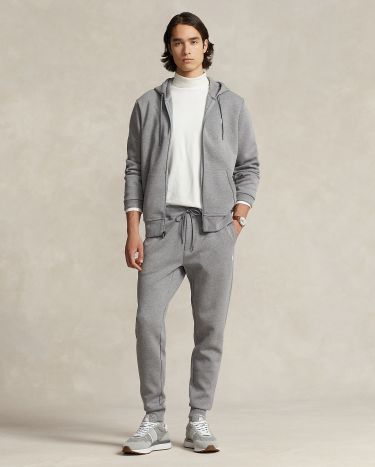 Double Knit Jogger Pant in Grey Ralph Lauren HK
