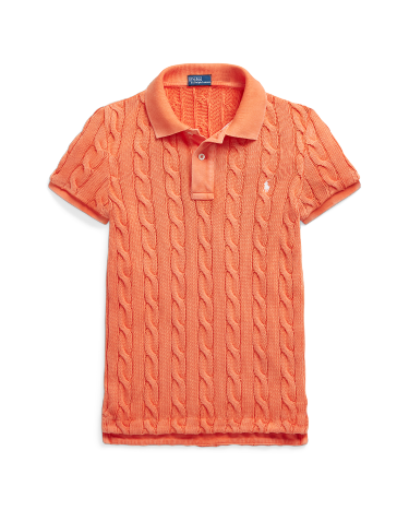 Orange polo shirt ralph lauren shop