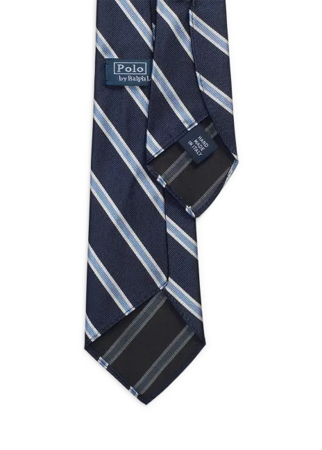 Ralph Lauren Vintage-Inspired Striped Silk Repp Tie