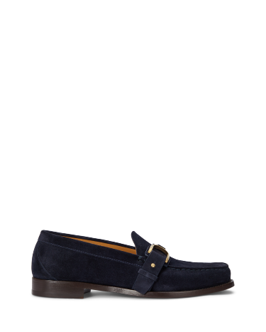 Ralph lauren blue loafers clearance