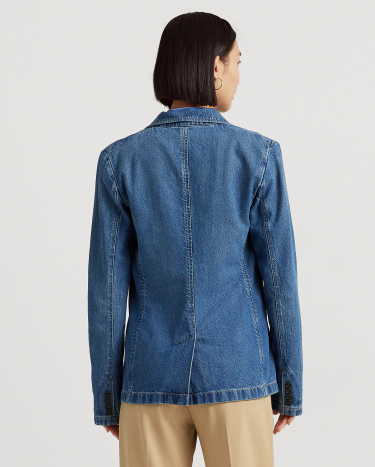 Denim Blazer in Blue Ralph Lauren HK