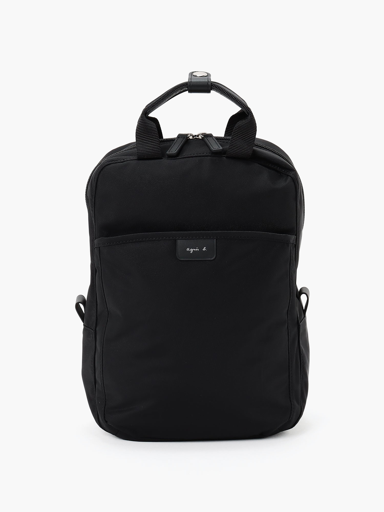 NAVY BLUE NYLON BACKPACK | agnès b. HK